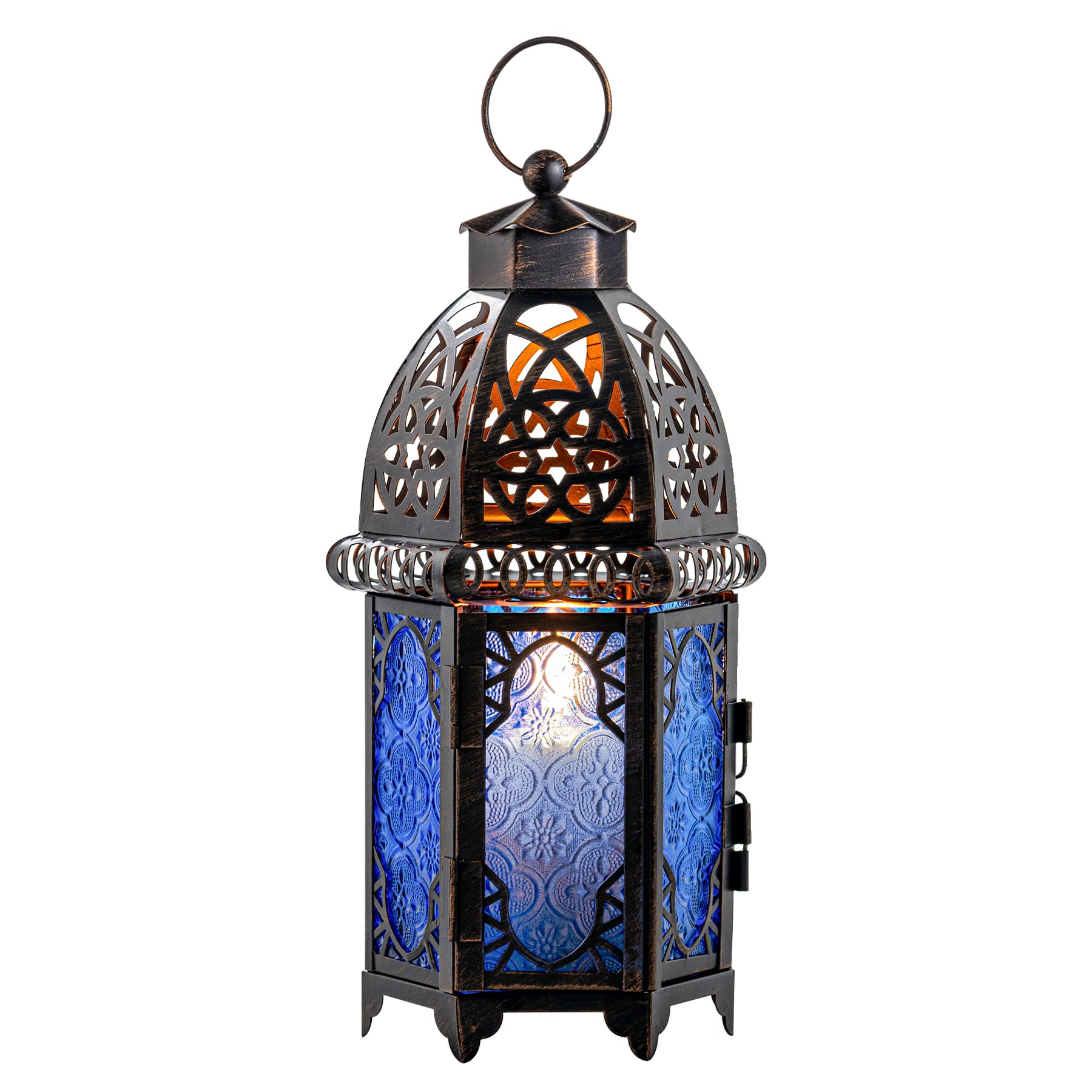 Amazon.com: DECORKEY Vintage Candle Lantern, 12.8'' Moroccan